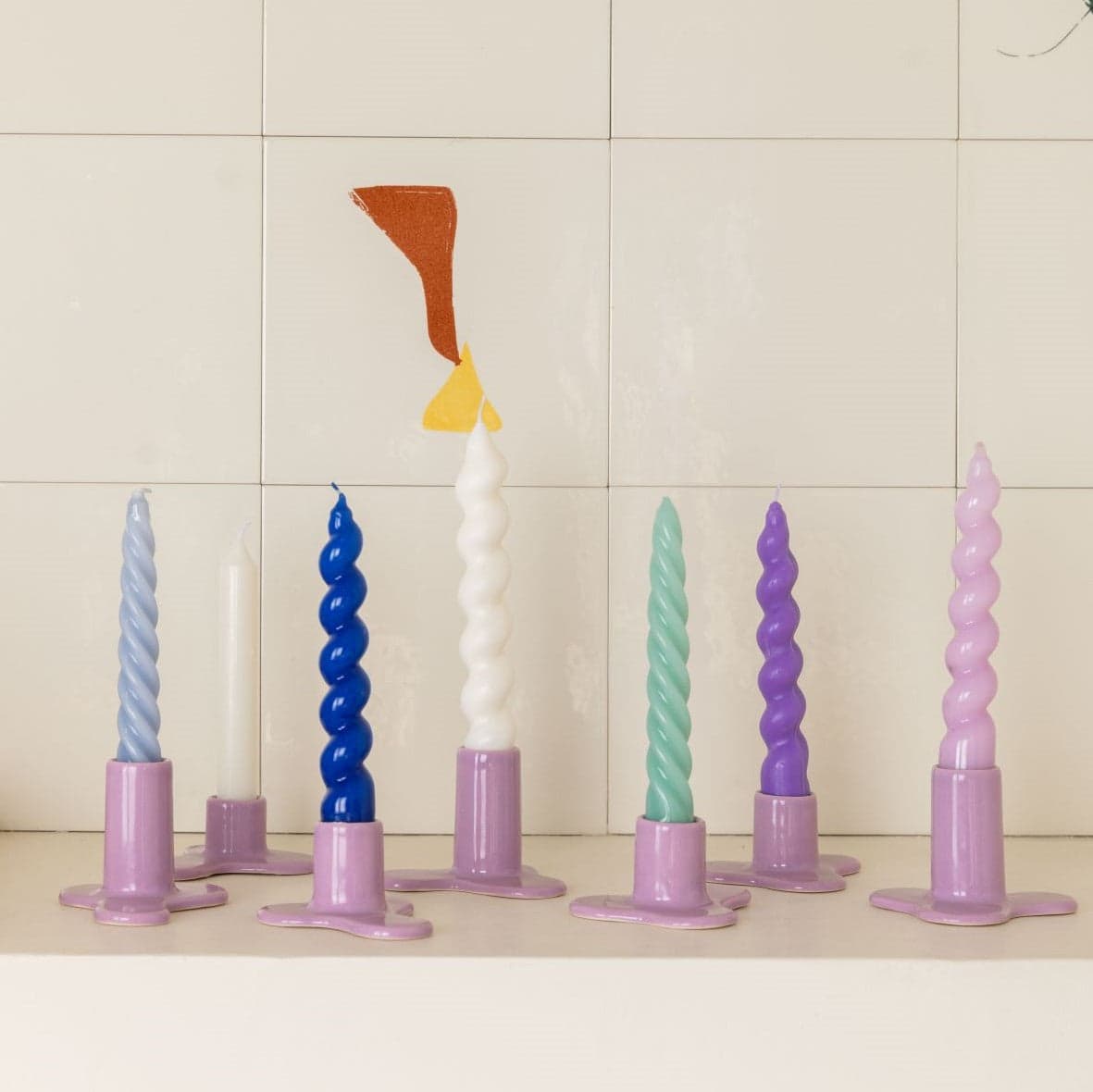 Ceramic Candlestick - ww